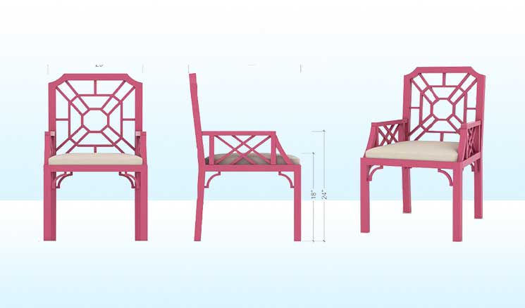 3D Rendering for Chair