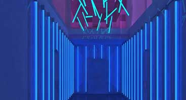 Corridor 3D Rendering Lighting Texturing