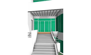 BIM Model for Eye Hospital Interior View