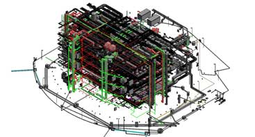 3D MEP BIM Modeling