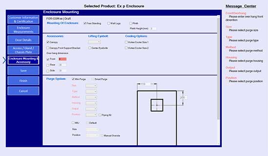 DriveWorks Configurator for Electrical Enclosures