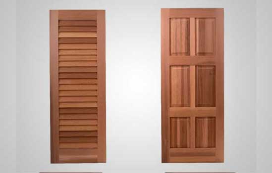 Wooden Louver Doors