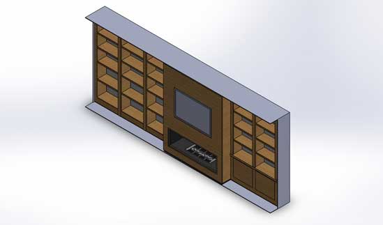 Automated CAD Design for Kitchen Furniture