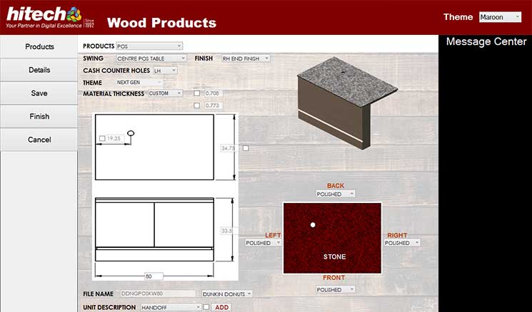 metal wood furniture manufacturer