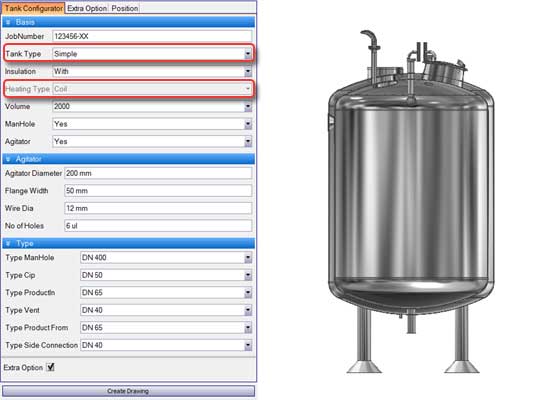 Tank Configuration using iLogic