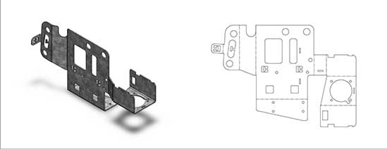 Automated Sheet Metal Component Creation