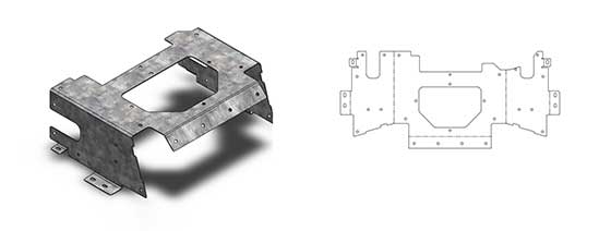 Automated Sheet Metal Parts Cutting