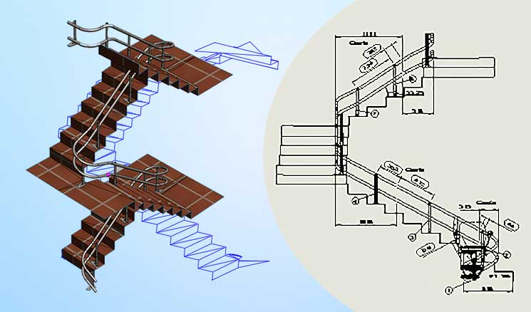 3D Modeling Stairlifts Manufacturer