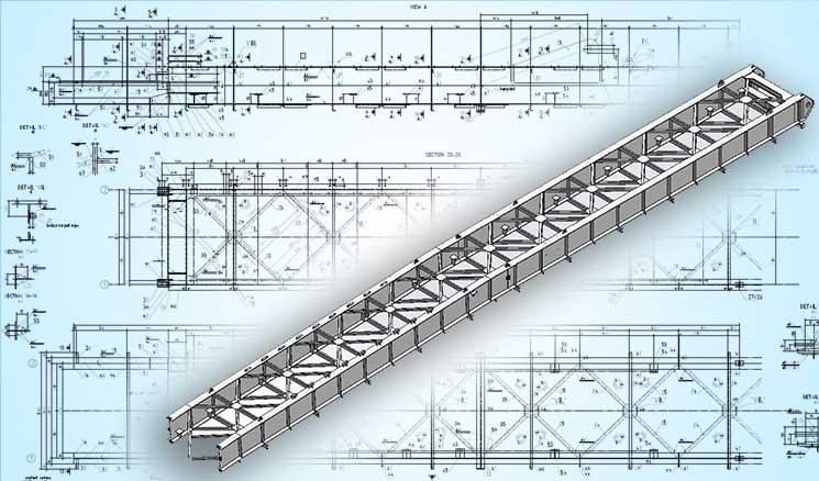 3D Modeling Steel Structure Manufacturer