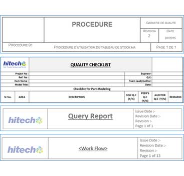 Quality checklist and query Report