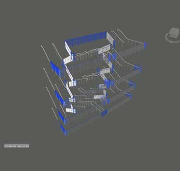 Revit BIM Models for Football Stadium