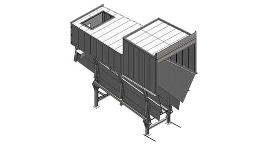 3D CAD Model of Scrubber