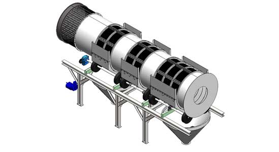 CAD Design for Separator to Scrubber