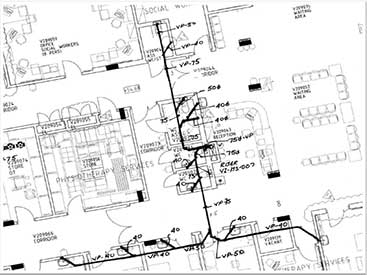 2D Drawing for Hospital Building