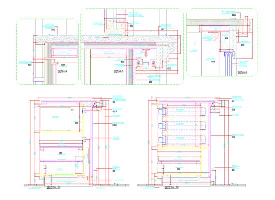 2D MillWork Shop Drawings
