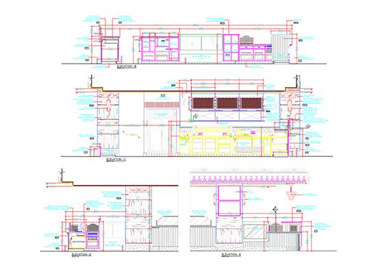 Architectural MillWork Drawings