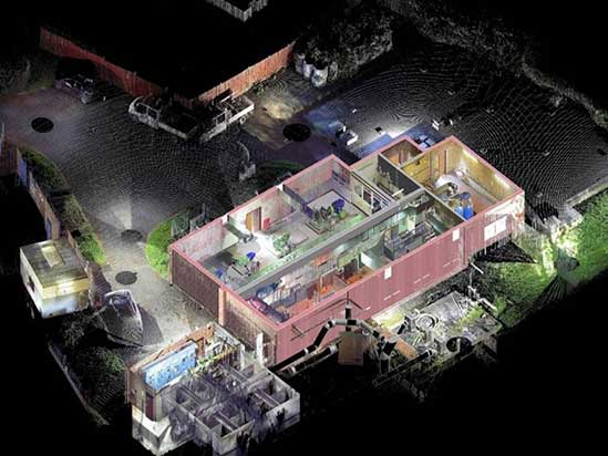 Point Cloud to BIM for College Avenue