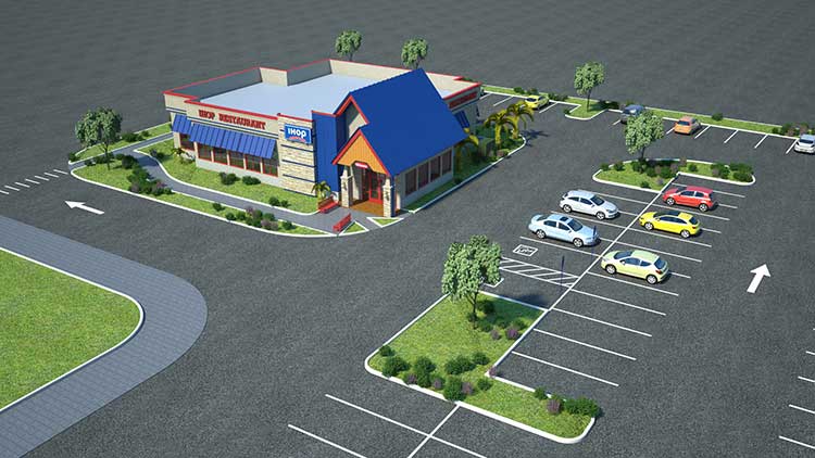 Building Exterior 3D Visualization