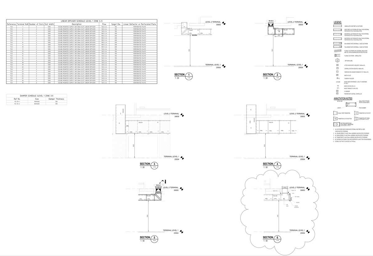 Architectural 3D to 2D Shop Drawings