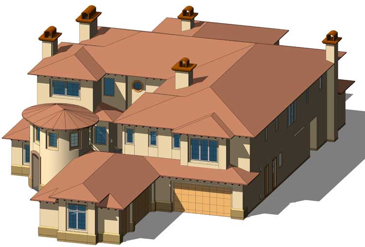 Revit Architectural 3D CAD Modeling