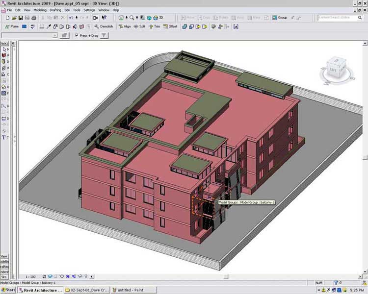 Revit Architectural 3D Model