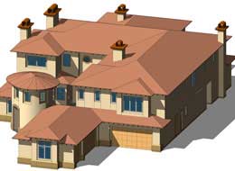 revit architectural 3D CAD Modeling
