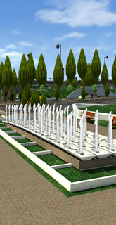 3D Model of Public Park