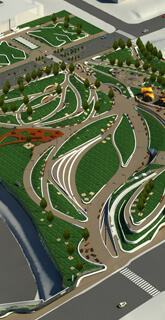BIM Modeling Public Park