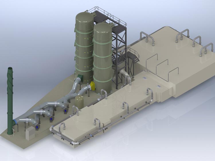 Plant Design Services P & ID Drawings, Plant 3D Modeling in SolidWorks TrueCADD