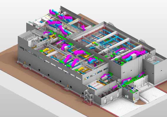 Biscuit Factory MEP BIM