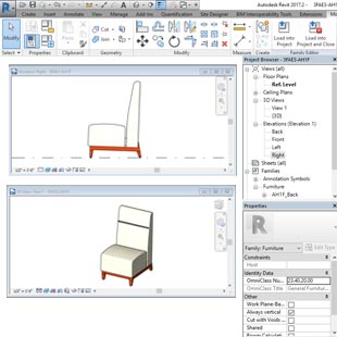 Revit Family Creation for Furniture Product