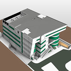Architectural BIM Services of Hospital Building