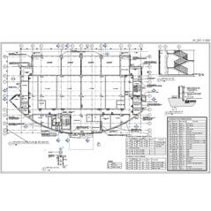 Architectural 2D Shop Drawing in Autocad