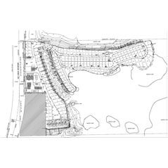 Architectural CAD Drawing of Site Plan