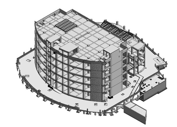 3D Structural Model of Data Center
