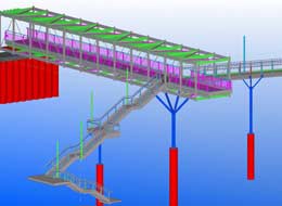 3D Model of Structural Bridge