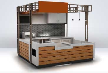 Millwork Drawing for Shop Furniture