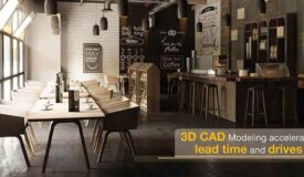 How does 3D CAD modeling help furniture manufacturers?