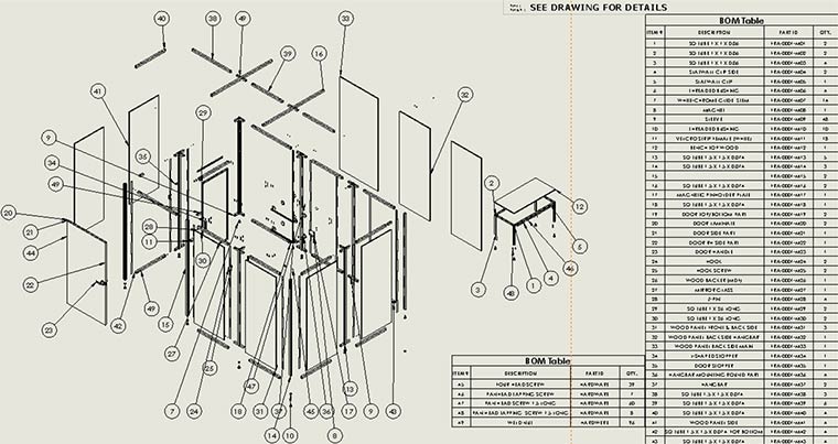 Furniture manufacturer saves 60% design costs with 3D CAD drafting