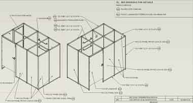 3D Detail Installation Drawings