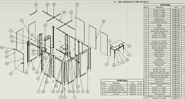 Detail Manufacturing Drawings