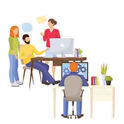 Ease of hiring and training skilled resources