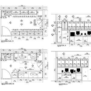 Millwork shop drawings