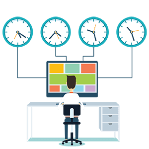 The time zone advantage