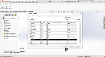 SolidWorks Automated Solution