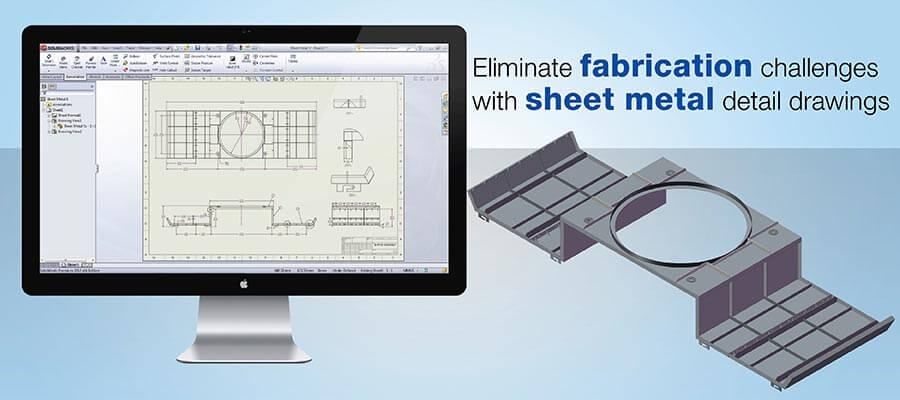 How sheet metal detailed drawings address concerns for sheet metal fabricators