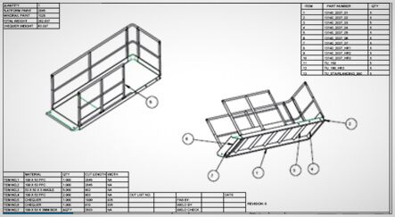 Handrail Drawing