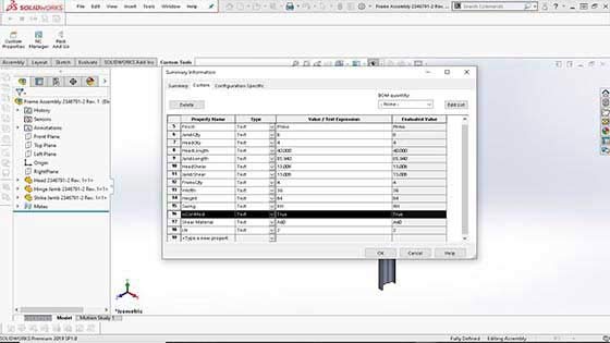 Automated Door Design Customization