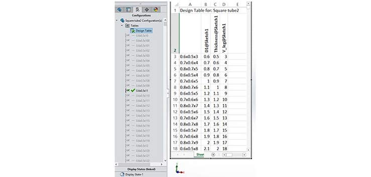 configurable custom weldment profiles in solidworks