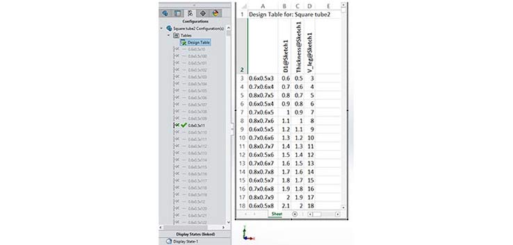 configurable custom weldment profiles in solidworks